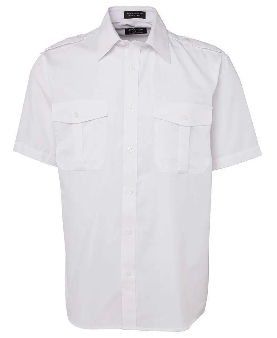 JB'S Long Sleeve & Short Sleeve Epaulette Shirt 6E - Simply Scrubs Australia